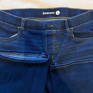Large Long/Tall Betabrand Jeans (set of 2)